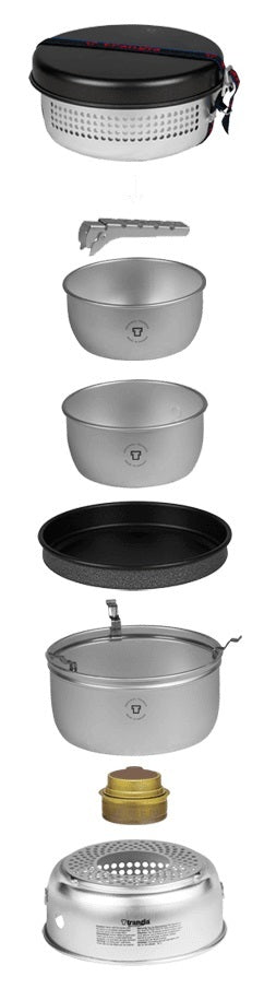 【 SALE 】trangia ( トランギア ) ストームクッカーL ・ ウルトラライト | キャンプ | アウトドア | 調理器具 | 料理 | クッカー | セット | ファミリーキャンプ