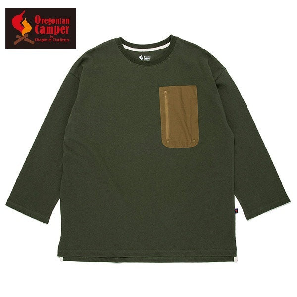 Oregonian Camper(オレゴニアンキャンパー) Camp Long Sleeve TEE Olive