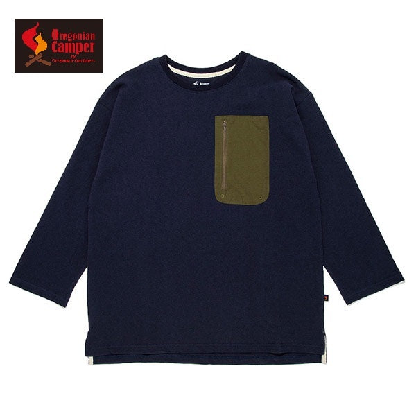Oregonian Camper(オレゴニアンキャンパー) Camp Long Sleeve TEE Navy