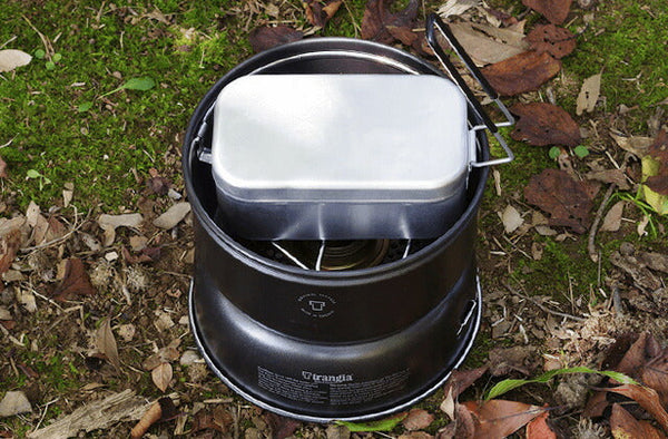 【 SALE 】trangia ( トランギア ) ストームクッカーL ・ ULハードアノダイズド TR-25-3HA | クッカー | セット | 軽量 | コンパクト | キャンプ | アウトドア | 自炊