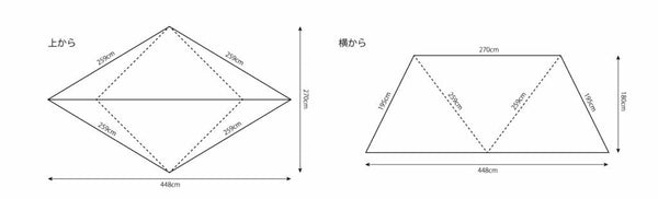 【 SALE 】YOKA ( ヨカ ) PUP TARP パップタープ タープ | アウトドア | キャンプ | キャンプ用品 | アウトドア用品
