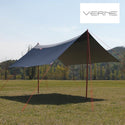 【 SALE 】VERNE ( ベルン ) DENIM TARP 15  デニムタープ | タープ | BBQ | デイキャンプ | キャンプ | ファミリーキャンプ | 大人数
