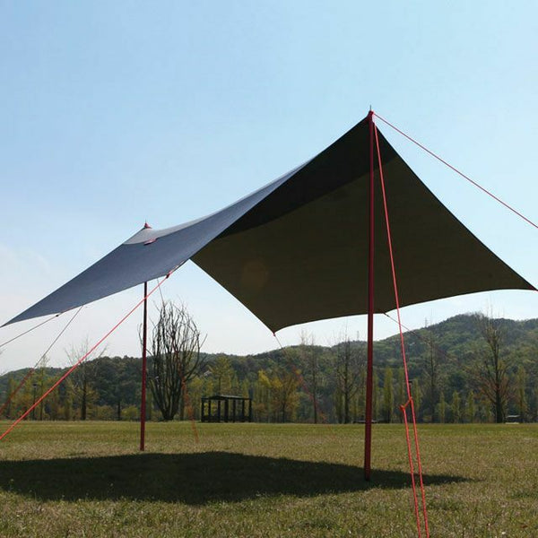 【 SALE 】VERNE ( ベルン ) DENIM TARP 15  デニムタープ | タープ | BBQ | デイキャンプ | キャンプ | ファミリーキャンプ | 大人数