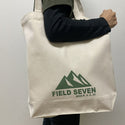 FIELD SEVEN ( フィールドセブン ) コットントートバッグB4 ナチュラル | サンドベージュ | トートバッグ | バッグ | コットン | オリジナル | B4 | お出かけ | アウトドア | キャンプ