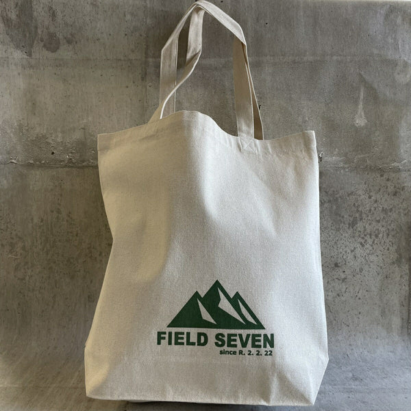 FIELD SEVEN ( フィールドセブン ) コットントートバッグB4 ナチュラル | サンドベージュ | トートバッグ | バッグ | コットン | オリジナル | B4 | お出かけ | アウトドア | キャンプ