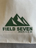 FIELD SEVEN ( フィールドセブン ) コットントートバッグB4 ナチュラル | サンドベージュ | トートバッグ | バッグ | コットン | オリジナル | B4 | お出かけ | アウトドア | キャンプ