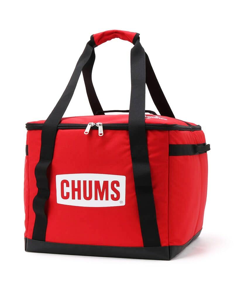 CHUMS(チャムス) CHUMS Logo Foldable Box S・Red | FIELD SEVEN EC STORE