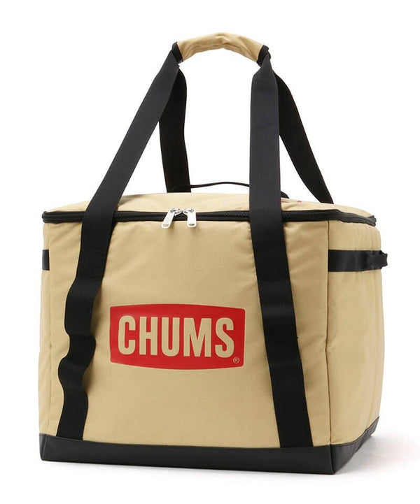 【 SALE 】CHUMS(チャムス) Logo Foldable Box S・Beige