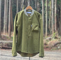 JRD(ジェーアールディ―)JRD&JARLD リブ衿 シャツブルゾン RIB COLLAR SHIRTS BLOUSON