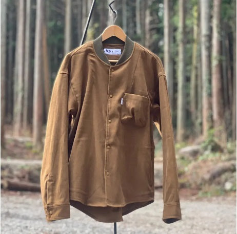 JRD(ジェーアールディ―)JRD&JARLD リブ衿 シャツブルゾン RIB COLLAR SHIRTS BLOUSON