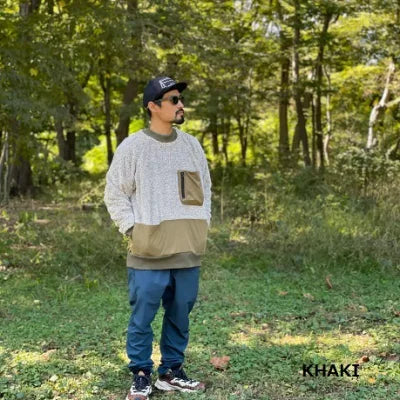 JRD(ジェーアールディ―)JRD&JARLD メランジボア プルオーバー BOA PULL OVER