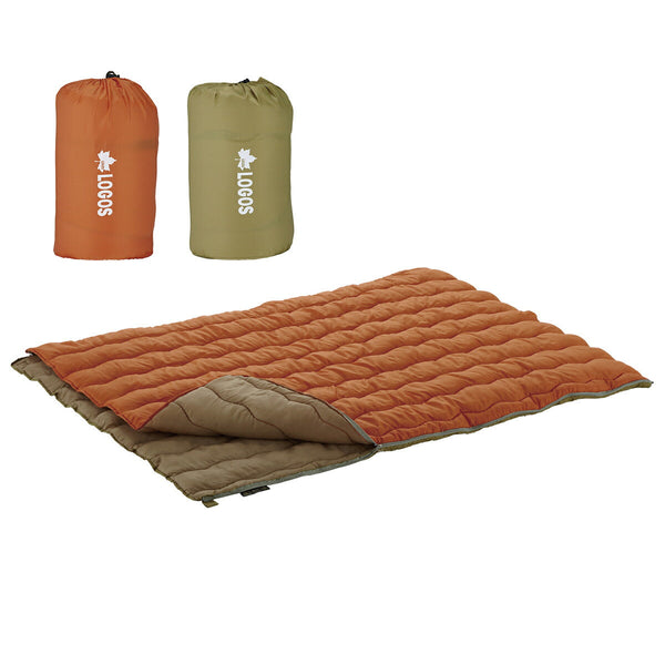 LOGOS(ロゴス) 2in1・Wサイズ丸洗い寝袋・2