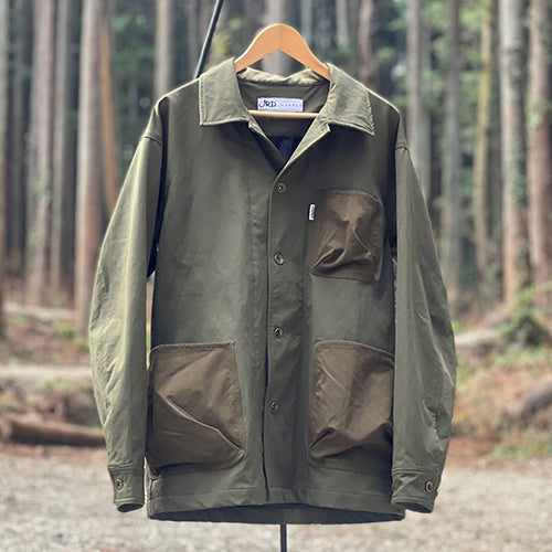 JRD ×  FIELD SEVEN コラボモデル 撥水ストレッチ カバーオール ジャケット | アウトドアスタイル | OUTDOOR STYLE