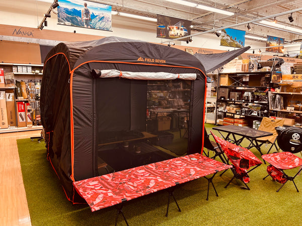 【 SALE 】FIELD SEVEN(フィールドセブン)LX-MODE コラボ商品 CAR+LIVING POP UP TENT