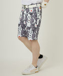 LOUDMOUTh（ラウドマウス）メンズ ショートパンツ ツイル素材 レスティングパンダズ UV/ストレッチ　763302-348