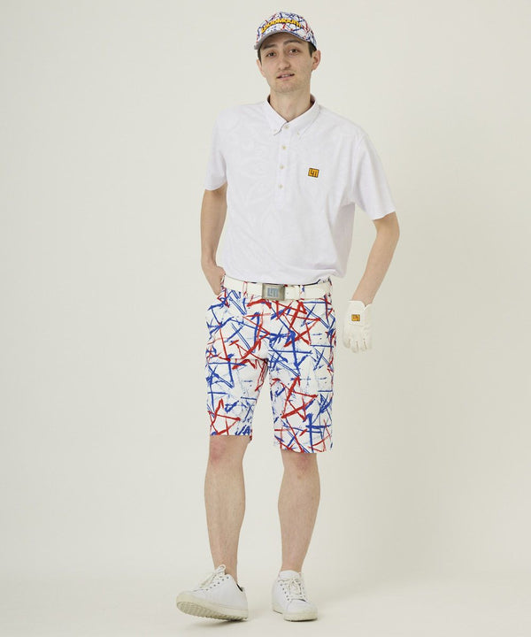 LOUDMOUTh（ラウドマウス）メンズ ショートパンツ ツイル素材 トリコスターズ UV/ストレッチ　763302-1-355
