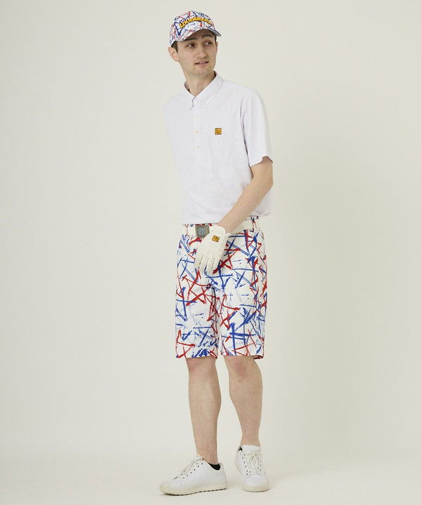 LOUDMOUTh（ラウドマウス）メンズ ショートパンツ ツイル素材 トリコスターズ UV/ストレッチ　763302-1-355