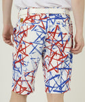 LOUDMOUTh（ラウドマウス）メンズ ショートパンツ ツイル素材 トリコスターズ UV/ストレッチ　763302-1-355