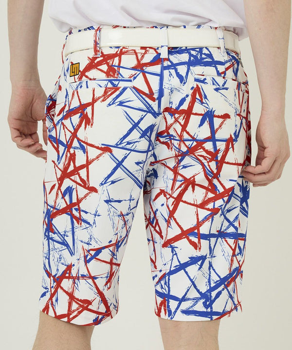 LOUDMOUTh（ラウドマウス）メンズ ショートパンツ ツイル素材 トリコスターズ UV/ストレッチ　763302-1-355