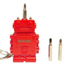 DULTON ( ダルトン ) TOOL KEY CHAIN ROBOT ツール キー チェーン ロボット | ドライバー | 携帯サイズ | ミニ | LEDライト | プラスドライバー | ミニドライバー | 可愛い | K825-1064 | キーホルダー | だるとん