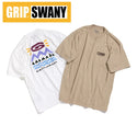 GRIP SWANY ( グリップスワニー ) 【 GSMCT0011 】 NATURE PRINT TEE | Tシャツ | 半袖 | 夏服 | シャツ | アウトドア | キャンプ | レジャー | 半袖Tシャツ | バックプリント | 綿100％ | ぐりっぷすわにー