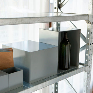 DULTON ( ダルトン ) METAL BOX L GRAY | ボックス | 収納 | シンプル | メタル | 収納ボックス | RN-0625L/GY | アイアン | 無機質 | 頑丈 | だるとん | グレー | ハードケース