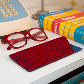 DULTON ( ダルトン ) GLASSES CASE グラス ケース ジオメトリー | メガネケース | 眼鏡ケース | 持ち運び | 旅行 | グラスケース | ポリエステル | シンプル | 薄い | 軽量 | 軽い | だるとん | RN-0664