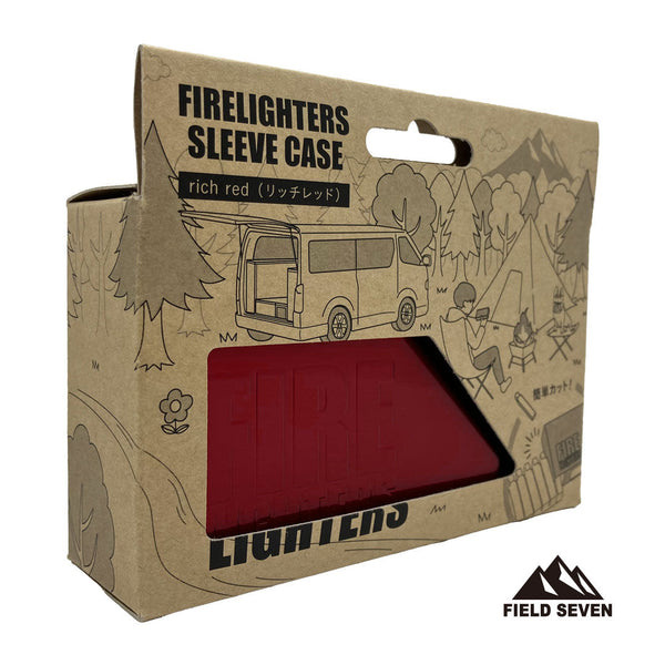 FIRELIGHTERS SLEEVE CASE Rich Red/ ファイヤーライターズ スリーブケース リッチレッド　Cricket（クリケット）　