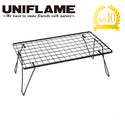 UNIFLAME ( ユニフレーム ) フィールドラック ブラック | 611616 | アウトドア | キャンプ | 棚 | ラック | コンパクト | フラット | 30kg | 耐荷重 | アウトドア用品 | キャンプ用品 | シンプル | 使いやすい
