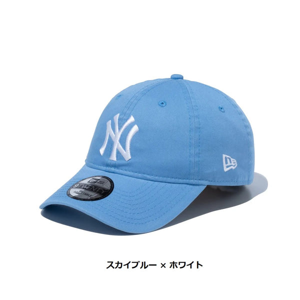 NEW ERA ( ニューエラ ) 9TWENTY ニューヨーク ・ ヤンキース ウォッシュドコットン 帽子 | キャップ | 日よけ | アウトドア | レジャー | クロスストラップ | ユニセックス | 定番 | にゅーえら