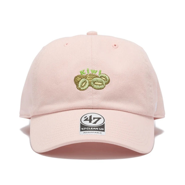 '47 ( フォーティーセブン ) クリーンナップ FRUIT CLEAN UP キャップ 帽子 ベースボールキャップ メンズ レディース ユニセックス MLB フルーツ ロゴ 刺繍 コットン カーブバイザー サイズ調整 アジャスター カジュアル ストリート アウトドア 普段使い おしゃれ