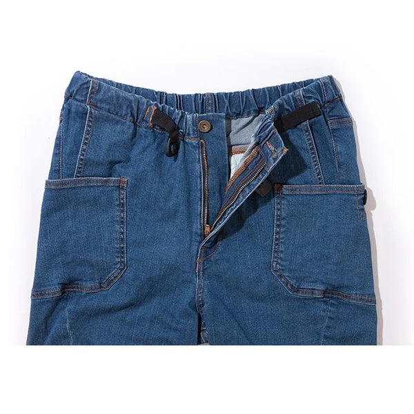 GRIP SWANY ( グリップスワニー ) 【 GSP-43V 】 JOG 3D CAMP PANTS | パンツ | ロングパンツ | アウトドア | キャンプ | レジャー | サルエルキャンプパンツ | ストレッチデニム | 動きやすい | バックル | ぐりっぷすわにー