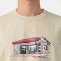 CHUMS ( チャムス ) ドライブインTシャツ | 半袖 | Tシャツ | 半袖Tシャツ | 夏 | アパレル | コットン100％ | プリントTシャツ | ウェア | CH01-2744 | お出かけ | オシャレ | アウトドア | キャンプ | レジャー | ちゃむす