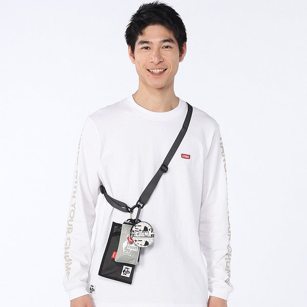 CHUMS ( チャムス ) スリング3ポーチスウェットナイロン | バッグ | ショルダーバッグ | ポーチ | 3個 | セット | スウェット | カジュアル | 定番 | 撥水 | 撥油 | 耐久性 | ナイロン | アウトドア | キャンプ | レジャー | CH60-4080 | ちゃむす