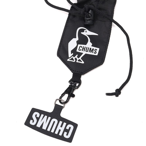 CHUMS ( チャムス ) フリルストラップ | スマホストラップ | スマホショルダー | オシャレ | ショルダーストラップ | 180cm | お出かけ | 可愛い | ブービーバード | ロゴ | 長さ調整 | CH62-2207 | ちゃむす
