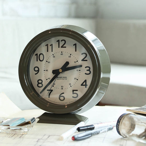 DULTON ( ダルトン ) BOHUMIL CLOCK ボフミル クロック | 時計 | 置き時計 | インテリア | シンプル | スイープムーブメント | 寝室 | リビング | K925-1256 | だるとん