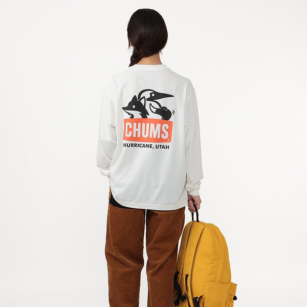 CHUMS ( チャムス ) フィルモアブービーミーツフォックスロングスリーブTシャツ バックプリント Tシャツ ロンT 長袖 長袖Tシャツ メンズ レディース ユニセックス 吸水速乾 ドライ CH01-2872