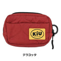 KiU ( キウ ) パデッドポーチM | ポーチ | K479 | 旅行 | アウトドア | キャンプ | レジャー | キルティング | 撥水 | 小物入れ | スタイリッシュ | シンプル | ロゴ | 可愛い | K479 | きう