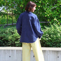 KRIFF MAYER ( クリフメイヤー ) カットオフバンドカラーデニムシャツ | LADYS | W2535118 | レディース | シャツ | 長袖 | 綿100% | デニム | 着回し | お出かけ | ウェア | デニムシャツ | くりふめいやー | 春服 | カジュアル
