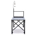 AS2OV ( アッソブ ) フォールディングテーブル | FOLDING TABLE | ブラック | 492502-10 | 大型テーブル | キャンプ | BBQ | デュオキャンプ | ソロキャンプ | 調整可能 | 高さ調節 | アルミ | 軽量 | ワンタッチ | ランタンポール | バッグ付 | あっそぶ