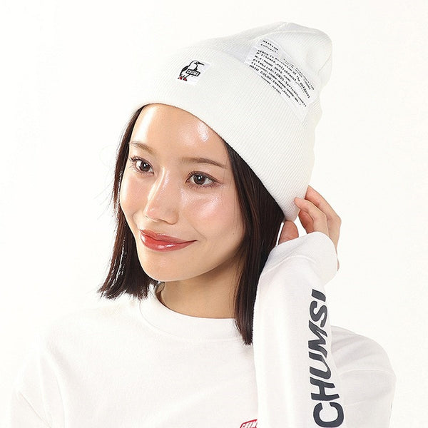 CHUMS ( チャムス ) スペースニットキャップ | 帽子 | ニット帽 | 冬 | オシャレ | 宇宙 | ロゴ | 定番 | 深め | アクリル100% | 柔らかい | 暖かい | 防寒 | チクチクしにくい | CH05-1437 | ちゃむす | 春先 | 秋
