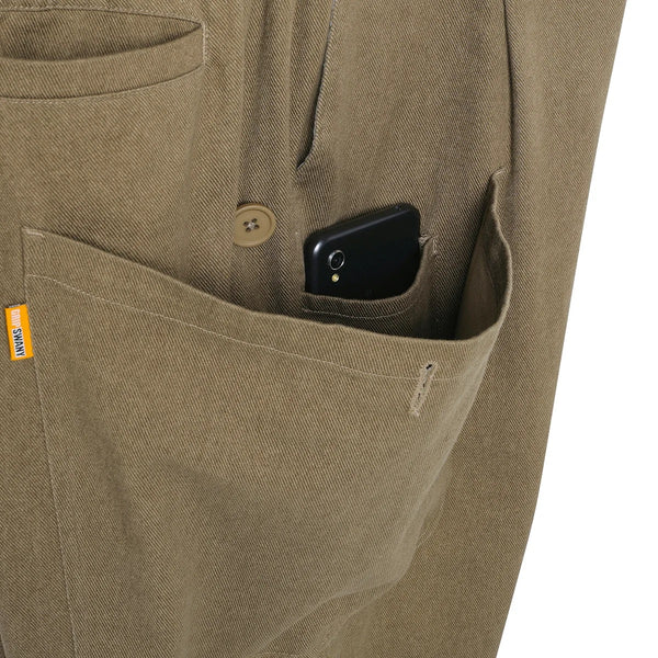 GRIP SWANY ( グリップスワニー ) GSMP-241 VINTAGE LIKE WIDE CAMP PANTS パンツ ロングパンツ アウトドア キャンプ メンズ イージーパンツ リラックス コットン100％ タウンユース