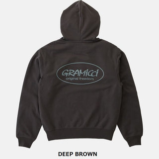 GRAMICCI ( グラミチ ) ORIGINAL FREEDOM ZIP HOODED SWEATSHIRT オリジナルフリーダムジップフーデッドスウェットシャツ | G5FU-J094 | トップス | ウェア | 起毛 | 暖かい | 秋 | 冬 | 保温 | ぐらみち