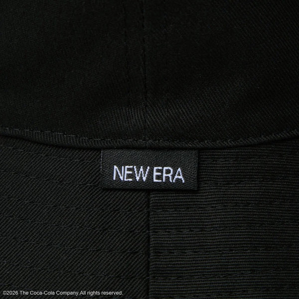 NEW ERA ( ニューエラ ) バケット01 リバーシブル Coca-Cola コカ･コーラ ブラック リバーシブル Coca-Cola コカコーラ バケットハット リバーシブルバケットハット 帽子 ハット 黒 ロゴ 15154783
