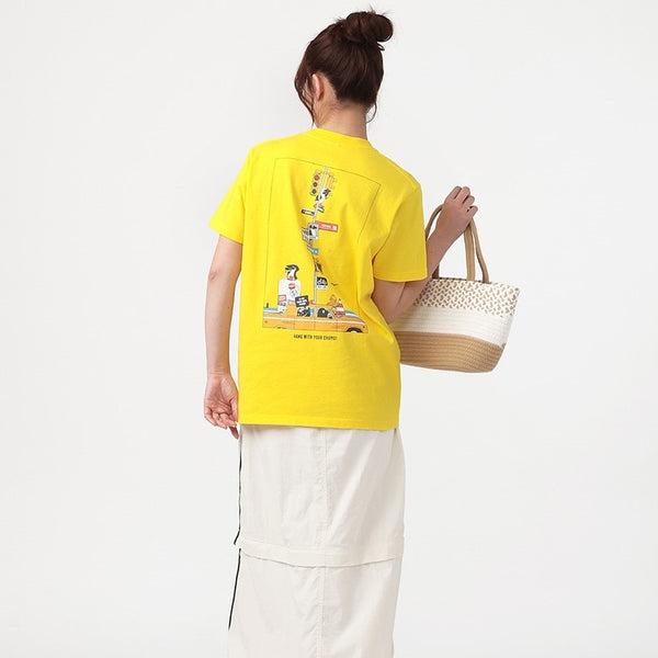 CHUMS ( チャムス ) ブービーロストシティトリップポケットTシャツ | 半袖 | Tシャツ | 半袖Tシャツ | ウェア | 夏服 | アパレル | トップス | オシャレ | バックプリント | コットン | 耐久性 | 型くずれしにくい | CH01-2739 | ちゃむす