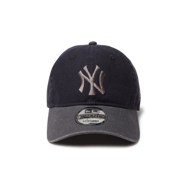 NEW ERA ( ニューエラ ) 9TWENTY Washed Duck ニューヨーク ・ ヤンキース | 帽子 | キャップ | 日よけ | シンプル | ユニセックス | サイズ調整 | レジャー | アウトドア | キャンプ | 14388748 | 14388747 | にゅーえら | クロスストラップ