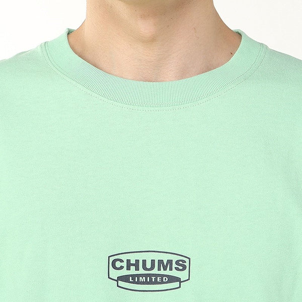 CHUMS ( チャムス ) チャムスリミテッドブラッシュドロングスリーブTシャツ | ロンT | ロングTシャツ | 長袖 | 長袖シャツ | ウェア | トップス | ゆとり | ワンポイント | お出かけ | シンプル | バックプリント | CH01-2660 | ちゃむす