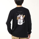 CHUMS ( チャムス ) ホットチョコレートポケットブラッシュドロングスリーブTシャツ | ロンT | ロングTシャツ | 長袖 | ウェア | トップス | 長袖シャツ | バックプリント | ゆとり | コットン100％ | CH01-2659 | ちゃむす