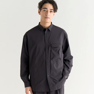 NANGA ( ナンガ ) PLC EXCURSION SHIRT ( MEN ) PLC エクスカーションシャツ | メンズ | シャツ | 長袖シャツ | 長袖 | ウェア | トップス | パッカブル仕様 | コンパクト | 軽い | 登山 | 旅行 | アウトドア | レジャー | キャンプ