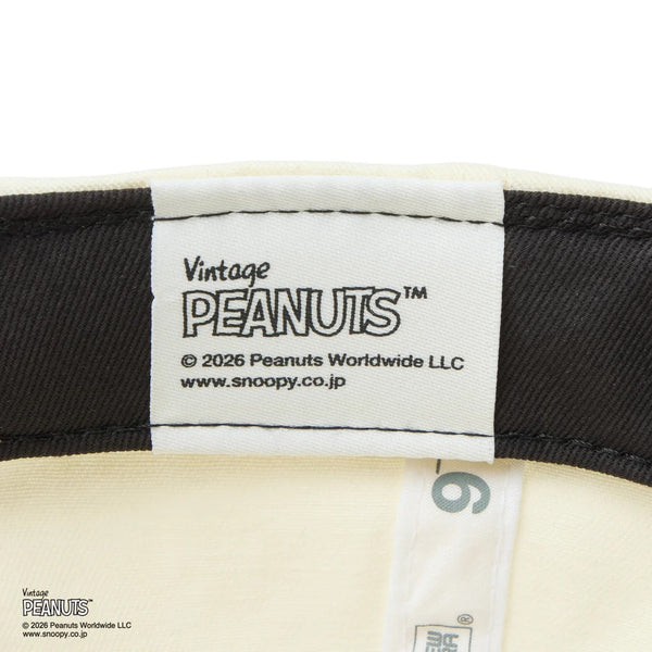 NEW ERA ( ニューエラ ) 9TWENTY Vintage PEANUTS ピーナッツ 2-Tone | 帽子 | キャップ | スヌーピー | 可愛い | プレゼント | ギフト | お出かけ | UVカット | 日よけ | 暑さ対策 | お出かけ | レジャー | アウトドア | 14865366 | 14865367 | にゅーえら